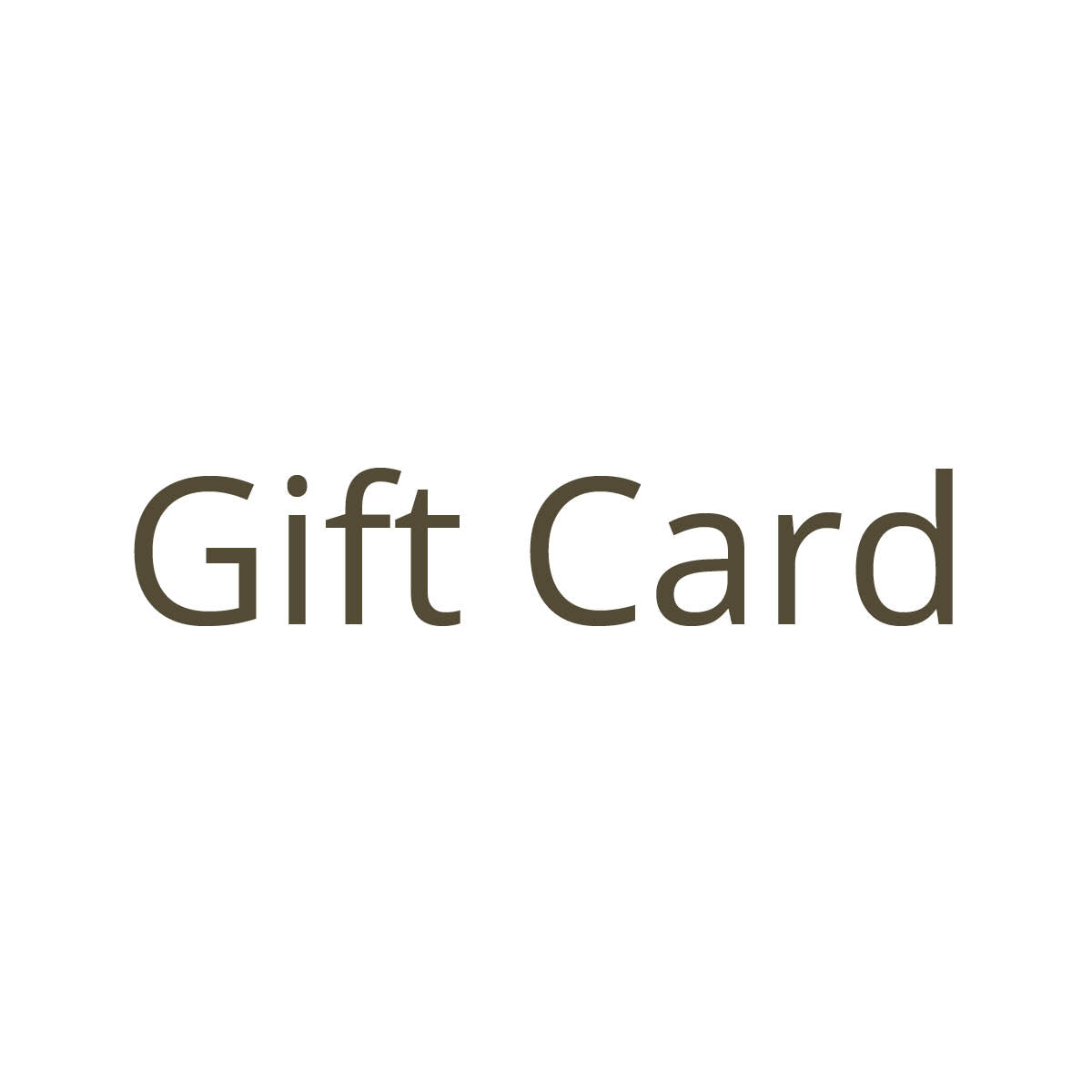 Gift Card